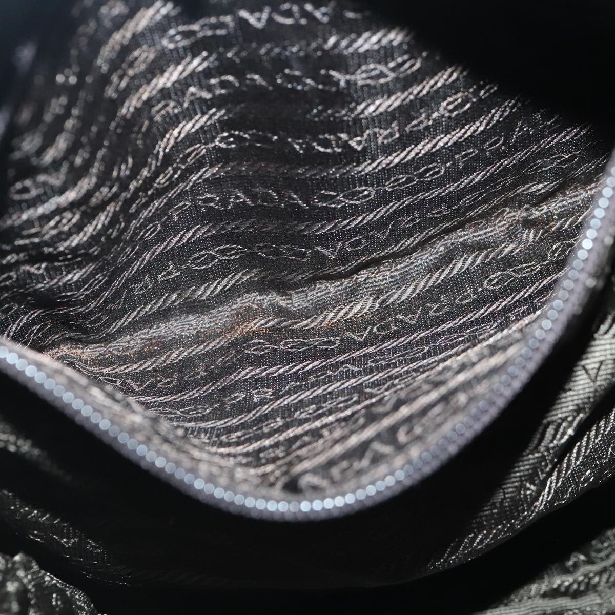 Prada Buckle Backpack Quilted Tessuto, GREEN, NYLON, Backpack