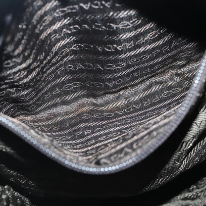 Prada Buckle Backpack Quilted Tessuto, GREEN, NYLON, Backpack