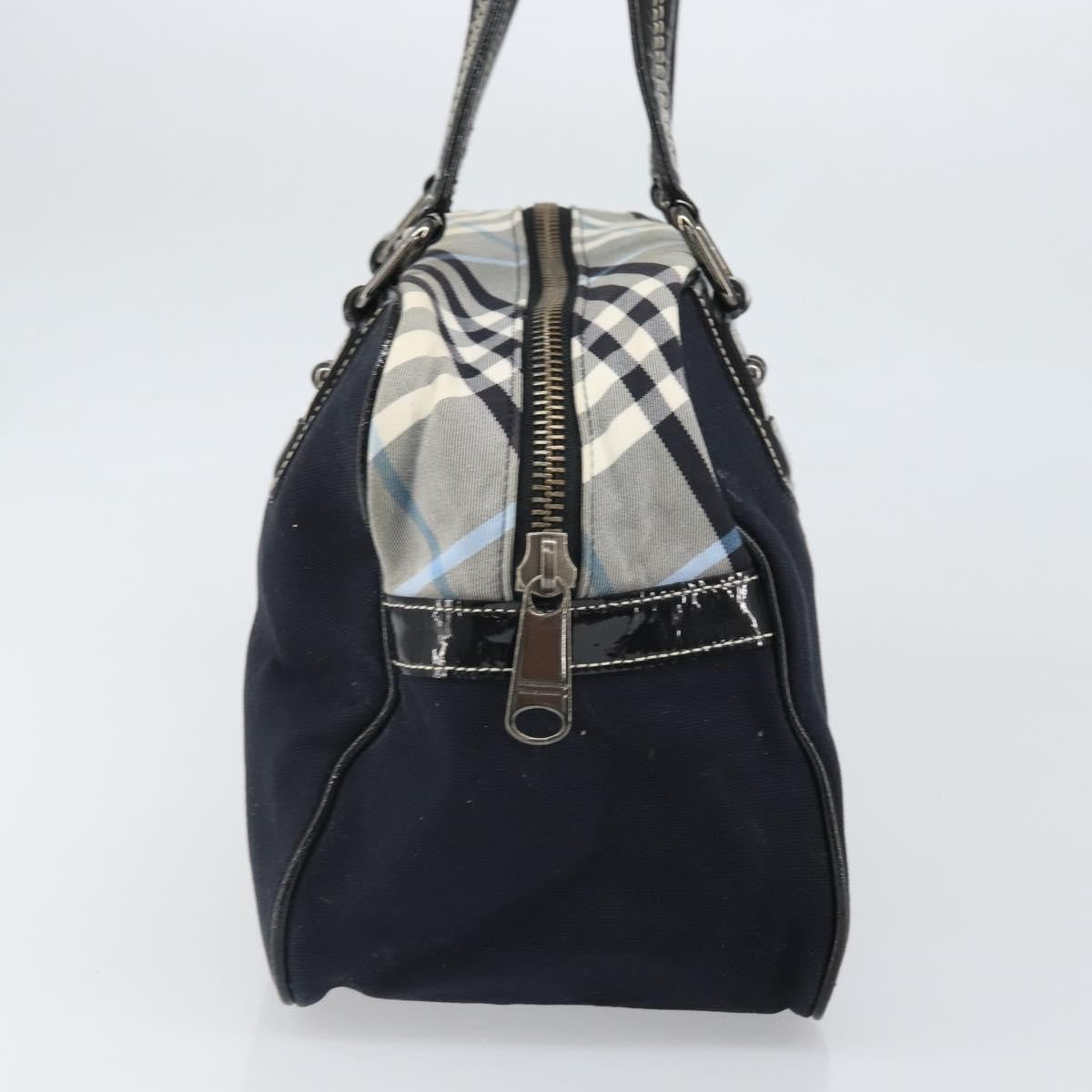 Burberry Blue Label Handbag Canvas, BLACK, CANVAS, Handbag