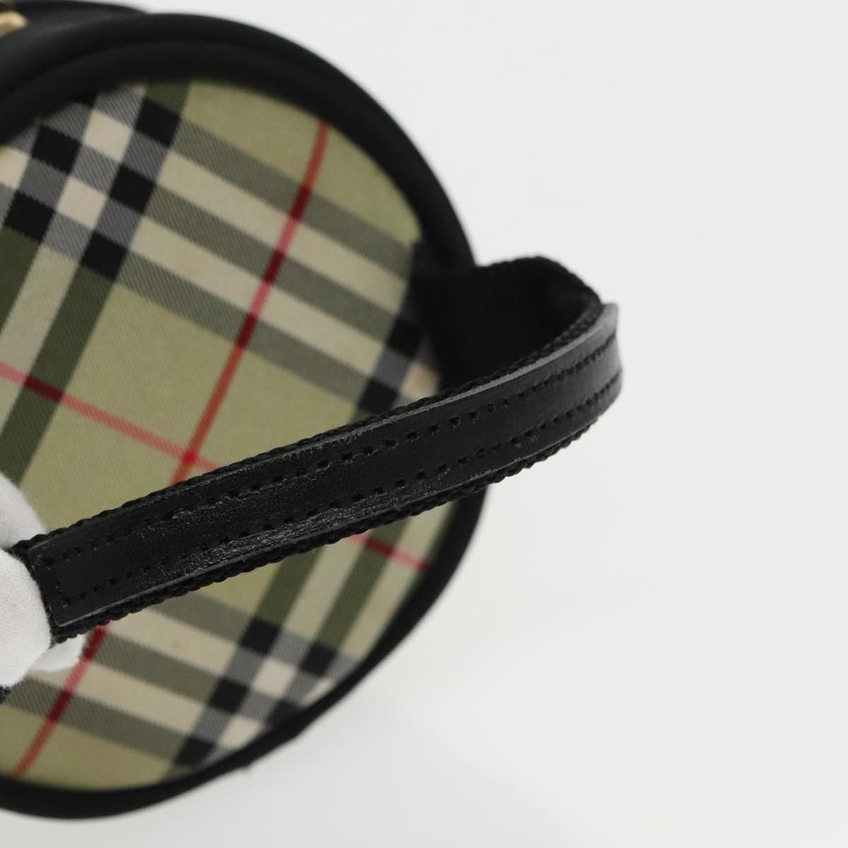 Burberry Vanity pouch Nylon, BLACK, NYLON, Clutche & pouche