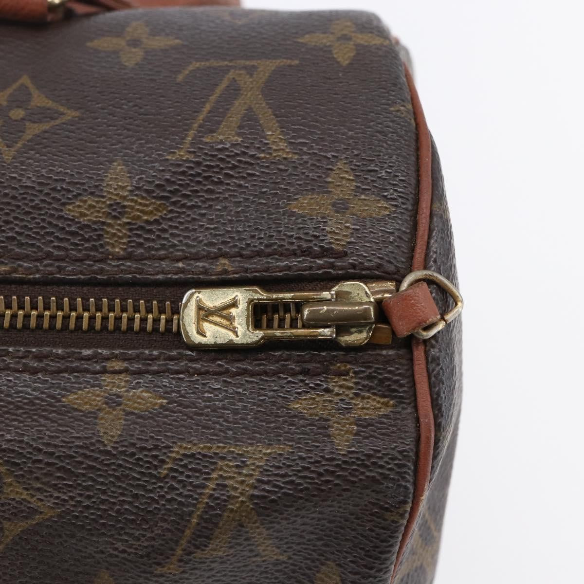 Louis Vuitton Papillon Handbag Monogram Canvas, BROWN, CANVAS, Handbag