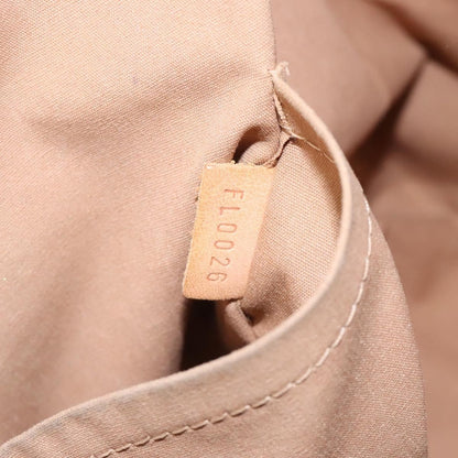 Louis Vuitton Brentwood Handbag Monogram Vernis, BEIGE, PATENT_LEATHER, Shoulder bag