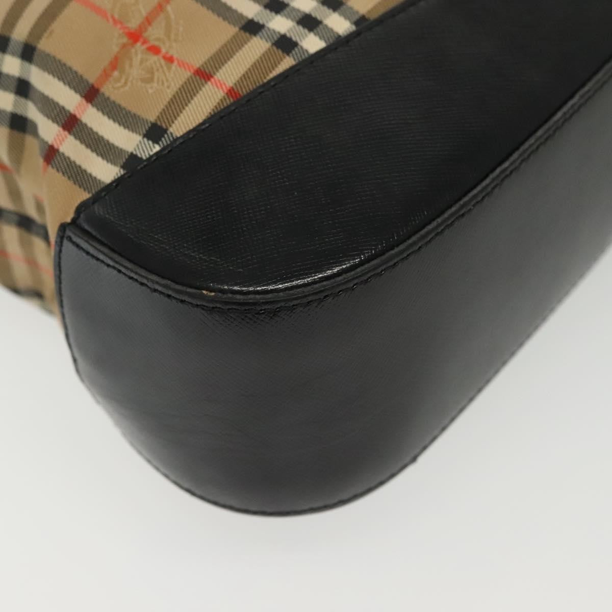 Burberry Shoulder Bag Nova Check Canvas, BEIGE, CANVAS, Shoulder bag