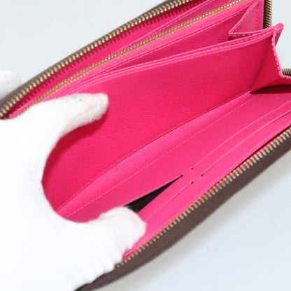 Louis Vuitton Porte-Monnaie Zippy Wallet Monogram Evasion, BROWN, CANVAS, Wallets