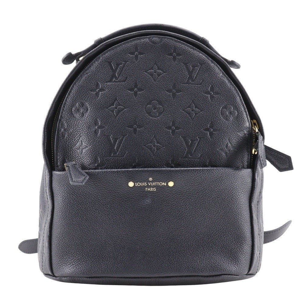 Louis Vuitton Sorbonne Backpack Monogram Empreinte Leather, BLACK, LEATHER, Backpack