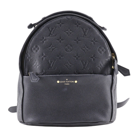 Louis Vuitton Sorbonne Backpack Monogram Empreinte Leather, BLACK, LEATHER, Backpack