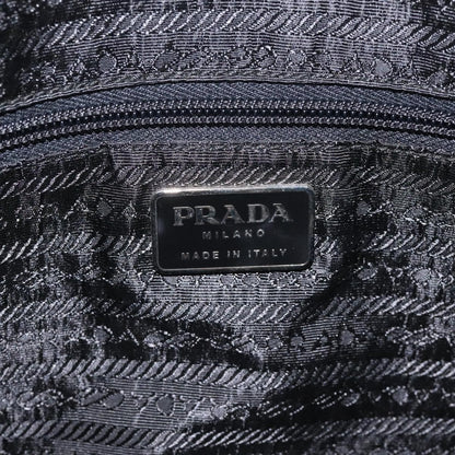 Prada Sport Zip Shoulder Bag Canvas, GRAY, CANVAS, Shoulder bag