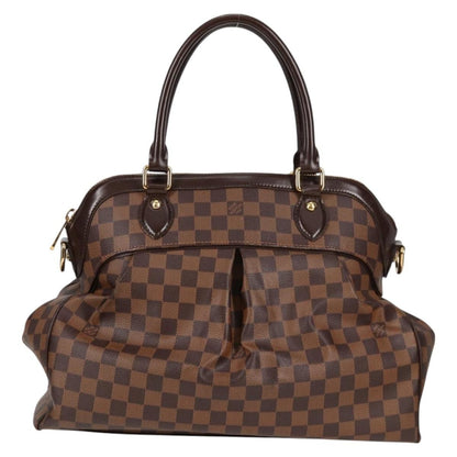 Louis Vuitton Trevi Handbag Damier, BROWN, CANVAS, Handbag