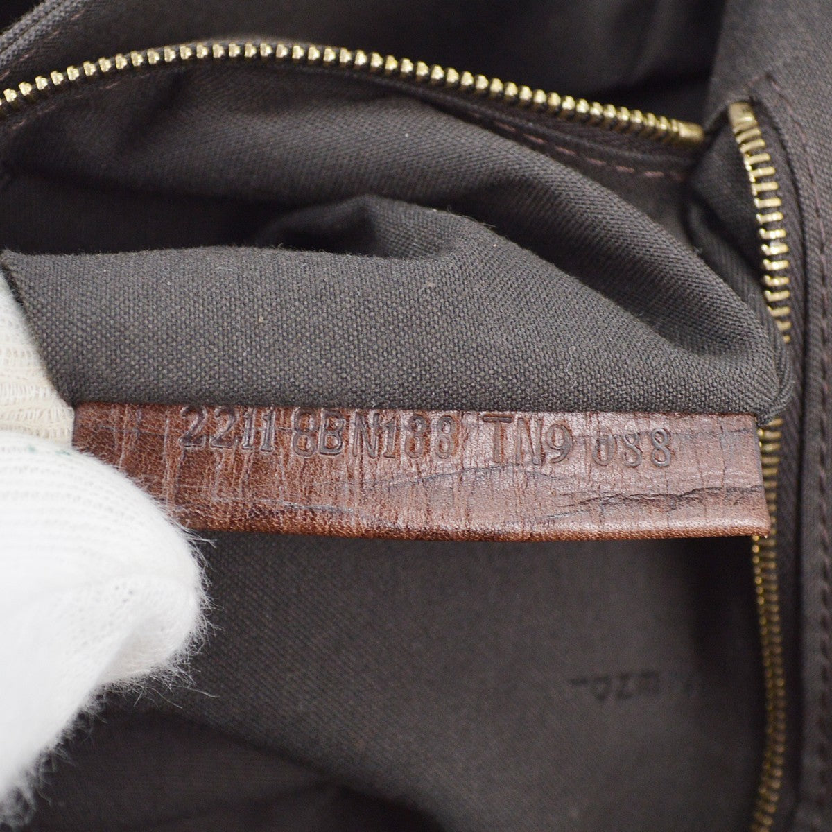 Fendi Vintage Flap Satchel Zucchino Canvas, BROWN, CANVAS, Handbag