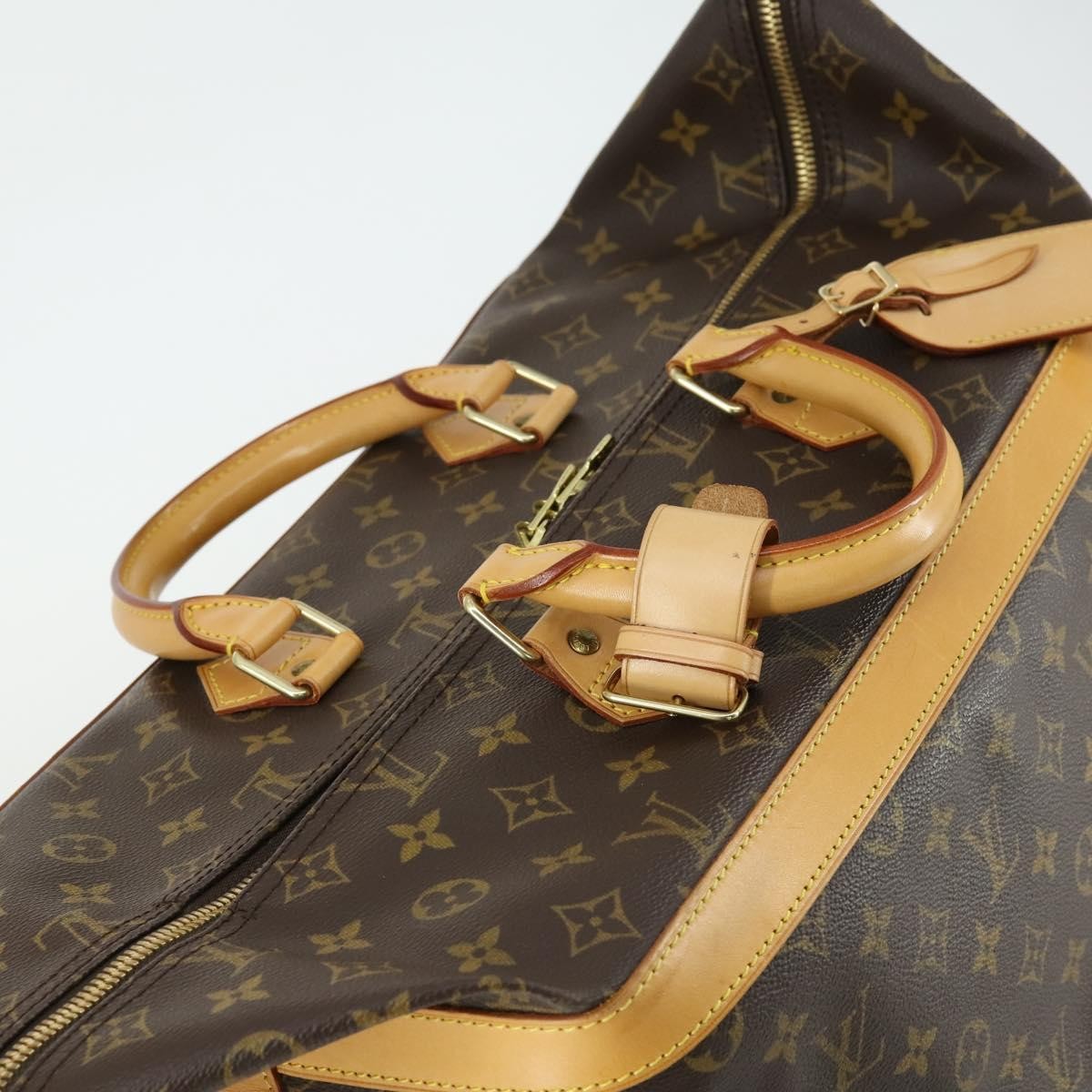 Louis Vuitton Cruiser Handbag Monogram Canvas, BROWN, CANVAS, Travel bag