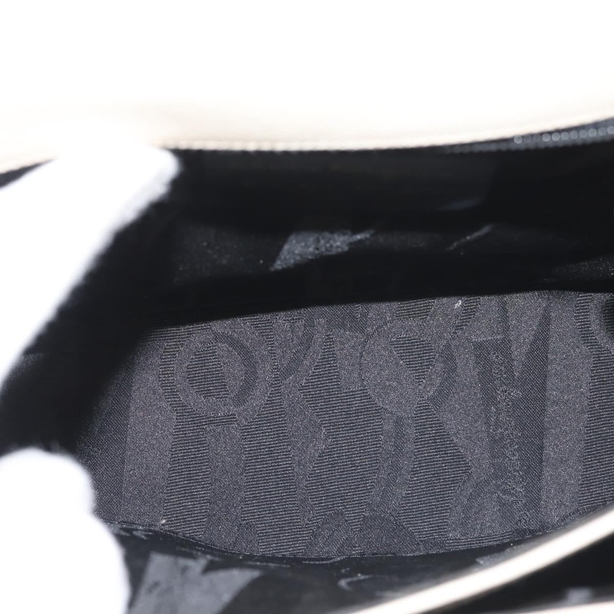 Salvatore Ferragamo Gancini Convertible Top Handle Bag Leather, WHITE, LEATHER, Handbag