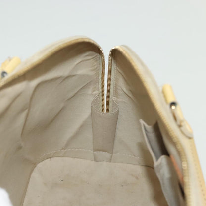 Louis Vuitton Alma Handbag Monogram Vernis, BEIGE, PATENT_LEATHER, Handbag