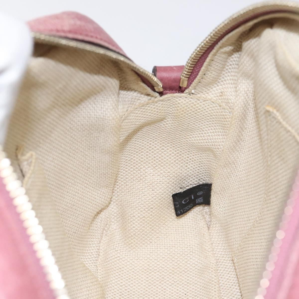 Gucci Soho Disco Crossbody Bag Leather, PINK, LEATHER, Shoulder bag