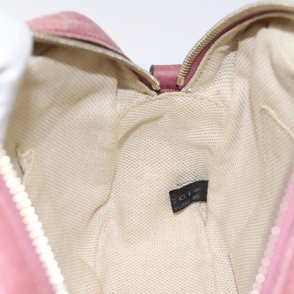 Gucci Soho Disco Crossbody Bag Leather, PINK, LEATHER, Shoulder bag