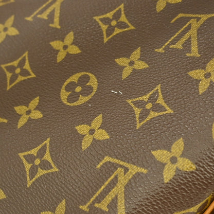 Louis Vuitton Keepall Bag Monogram Canvas, BROWN, CANVAS, Travel bag