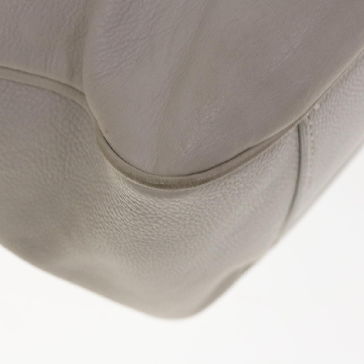 Christian Dior Vintage Handbag Leather, WHITE, LEATHER, Handbag