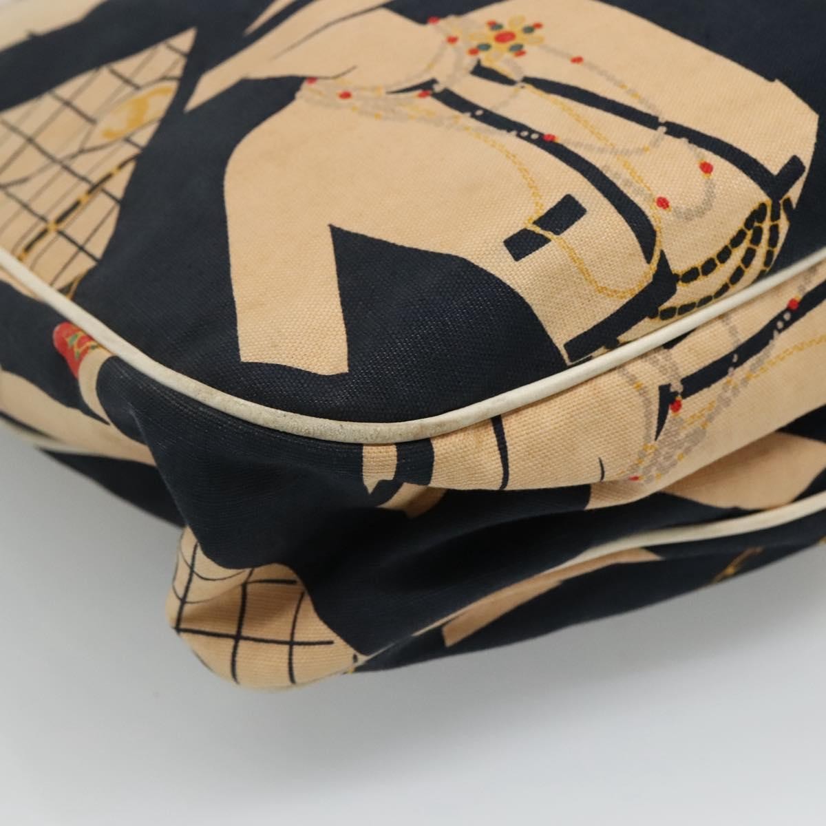 Chanel Mademoiselle Tote Canvas, NAVY, CANVAS, Tote bag