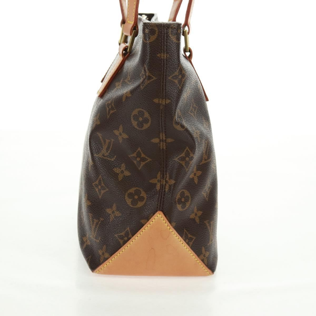 Louis Vuitton Cabas Piano Monogram Canvas, BROWN, CANVAS, Handbag