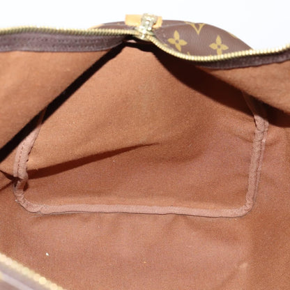 Louis Vuitton Keepall Bag Monogram Canvas, BROWN, CANVAS, Travel bag