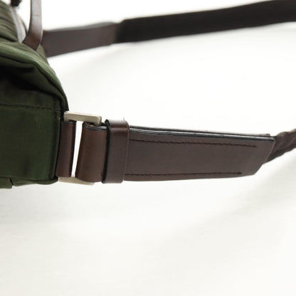 Prada Vintage Shoulder Bag Tessuto, KHAKI, NYLON, Shoulder bag