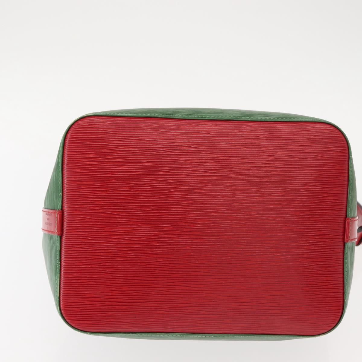 Louis Vuitton Bicolor Petit Noe Handbag Epi Leather, GREEN, LEATHER, Shoulder bag