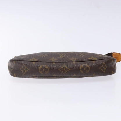 Louis Vuitton Pochette Accessoires Monogram Canvas, BROWN, CANVAS, Clutche & pouche