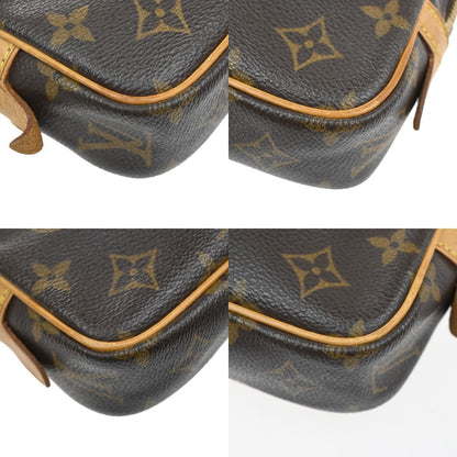 Louis Vuitton Pochette Marly Bandouliere Bag Monogram Canvas, Brown, Leather, Shoulder Bag