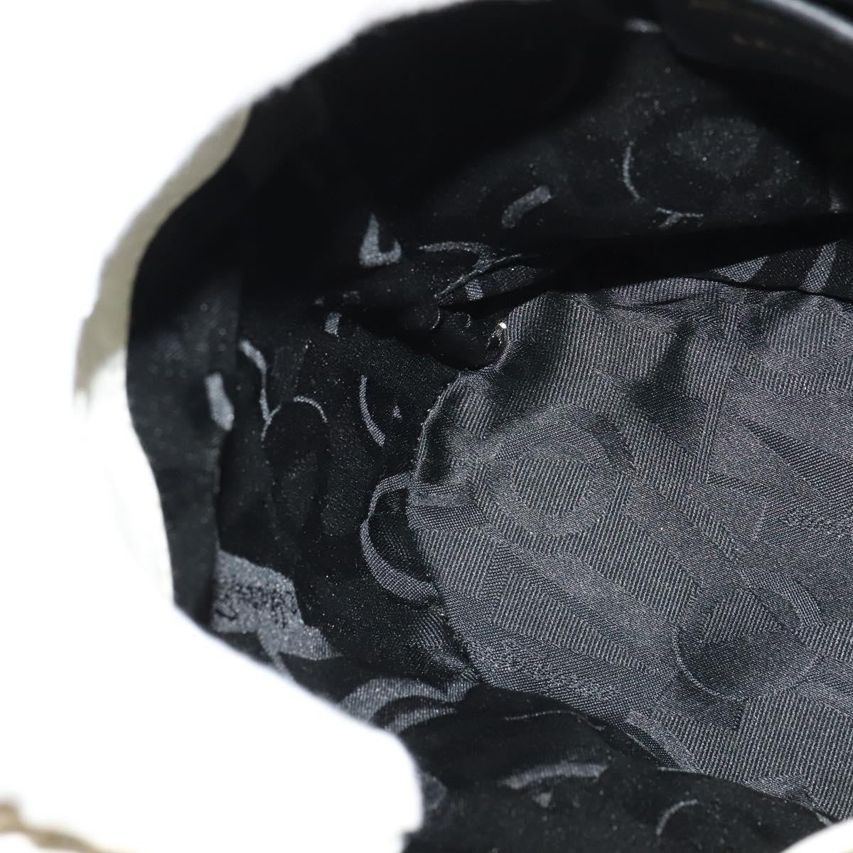 Salvatore Ferragamo Gancini Flap Drawstring Backpack Leather, WHITE, LEATHER, Backpack