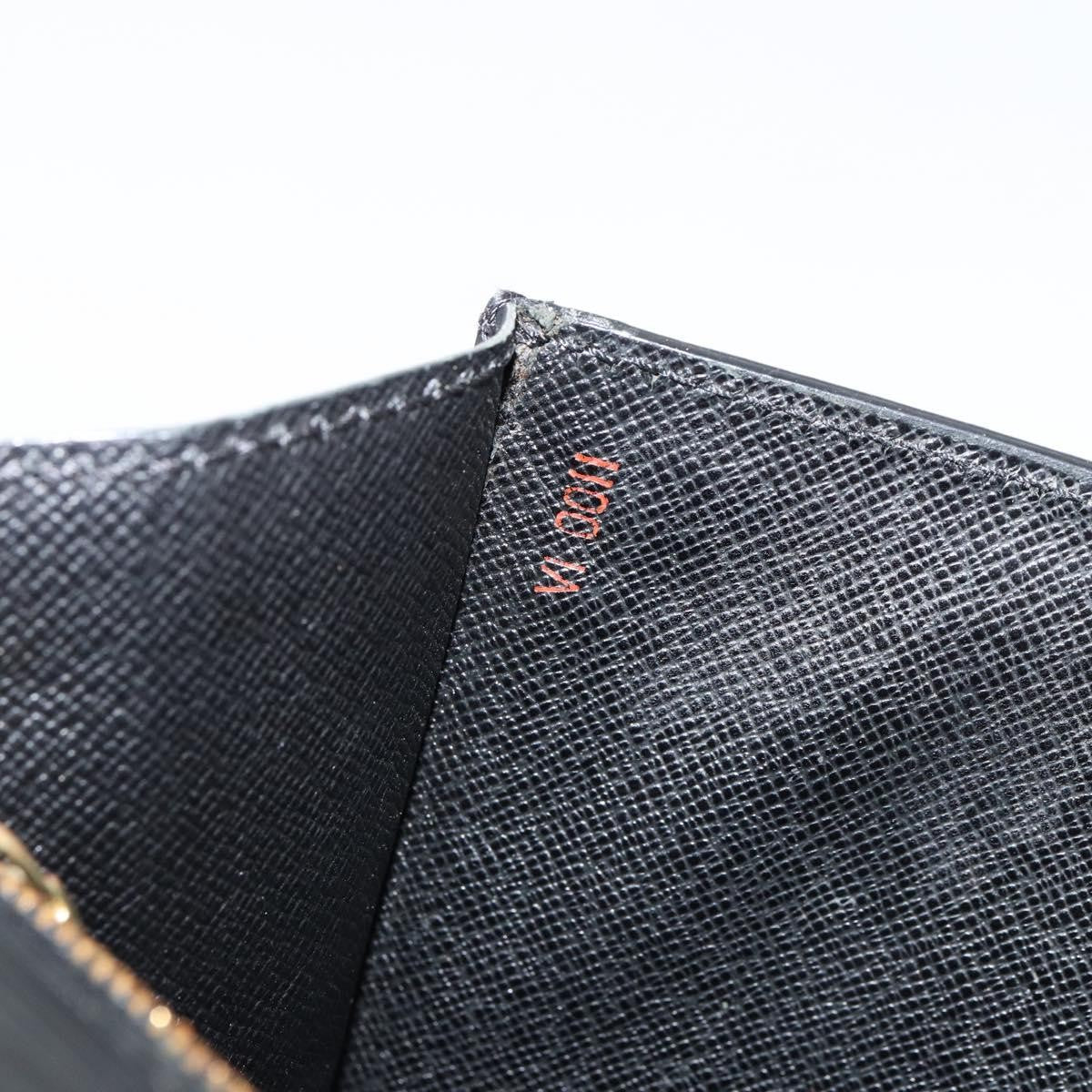 Louis Vuitton Dragonne Pochette Epi Leather, BLACK, LEATHER, Clutche & pouche