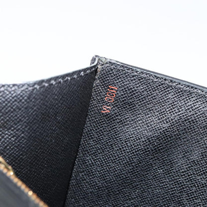 Louis Vuitton Dragonne Pochette Epi Leather, BLACK, LEATHER, Clutche & pouche