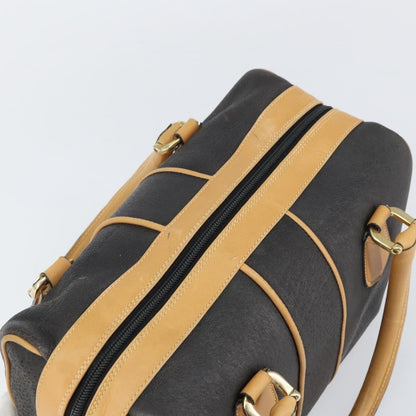 Gucci Vintage Boston Bag Leather, BLACK, LEATHER, Travel bag