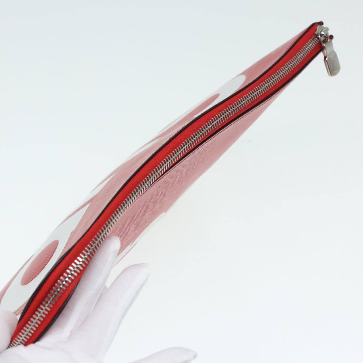 Louis Vuitton Pochette Jour Epi Leather, RED, LEATHER, Clutche & pouche