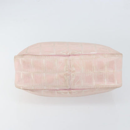 Chanel Travel Line Zip Hobo Nylon, PINK, NYLON, Shoulder bag