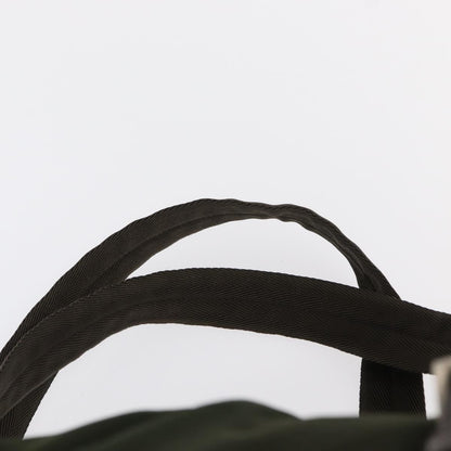 Prada Vela Double Front Pocket Backpack Tessuto with Saffiano Leather, KHAKI, NYLON, Backpack