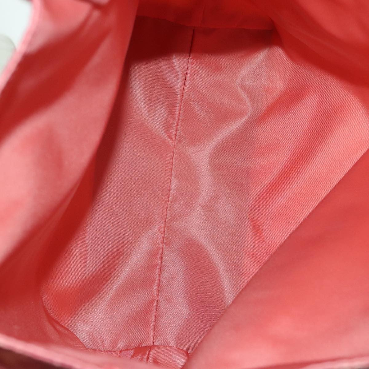 Bottega Veneta Intrecciolusion Tote Printed Nylon, ORANGE, NYLON, Tote bag