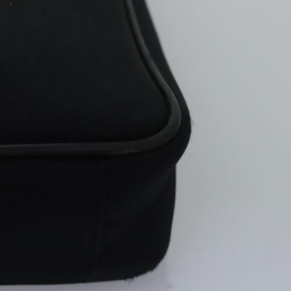 Burberry Front Pocket Flap Messenger Vintage Check Nylon and Nylon, BLACK, NYLON, Crossbody bag