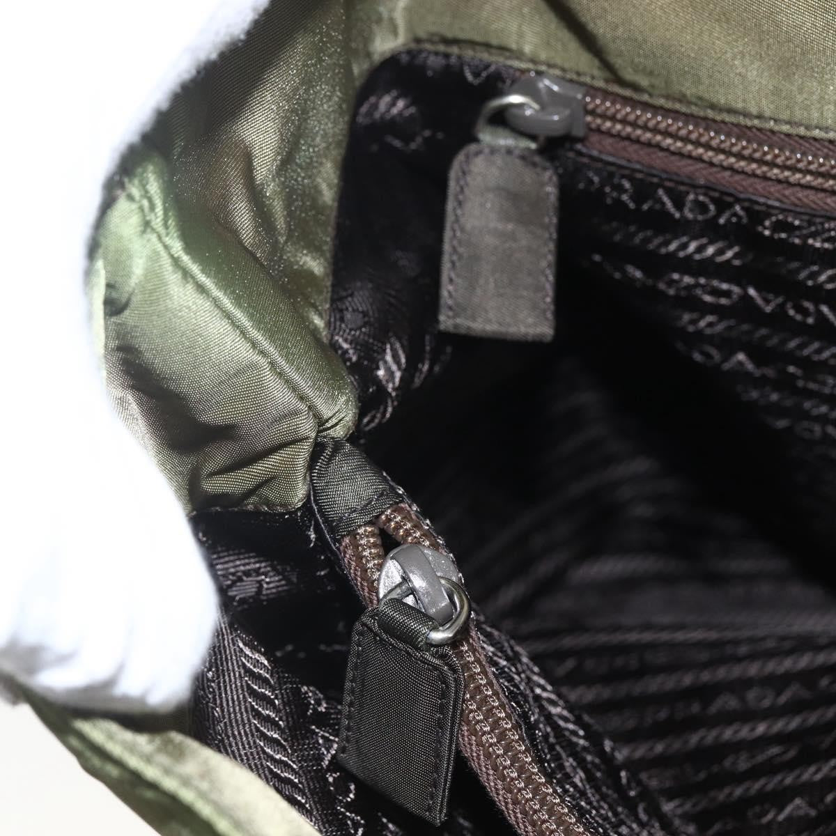 Prada Vintage Tote Tessuto, KHAKI, NYLON, Tote bag