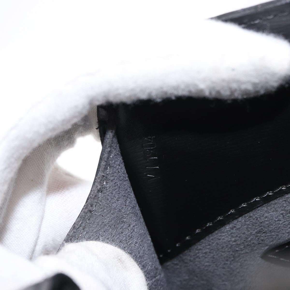 Louis Vuitton Cluny Shoulder Bag Epi Leather, BLACK, LEATHER, Shoulder bag