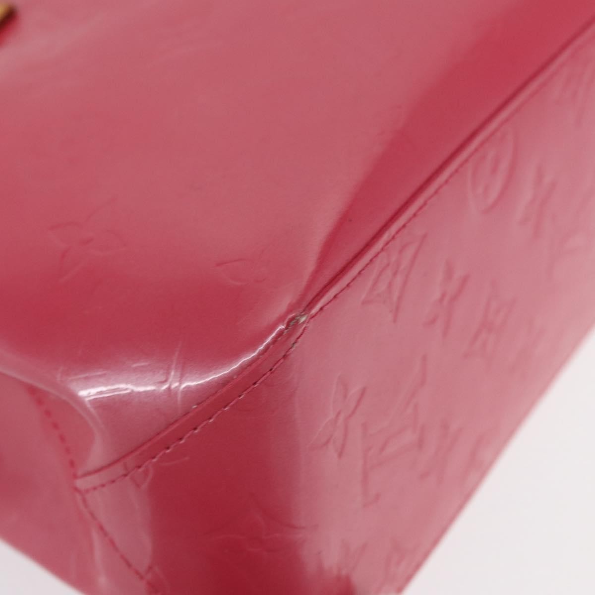 Louis Vuitton Reade Handbag Monogram Vernis, PINK, PATENT_LEATHER, Handbag