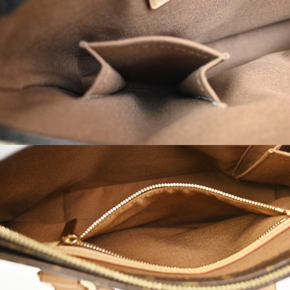 Louis Vuitton Cabas Piano Monogram Canvas, BROWN, CANVAS, Tote bag