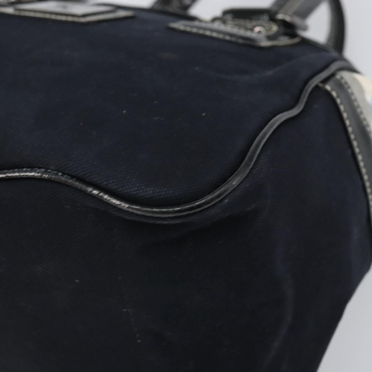 Burberry Blue Label Handbag Canvas, BLACK, CANVAS, Handbag