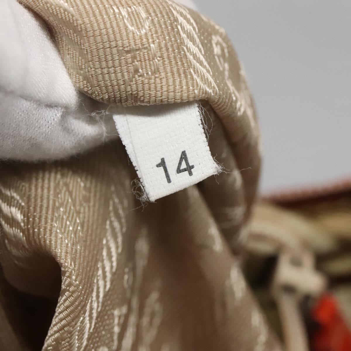 Prada Zip Shoulder Bag Tessuto, ORANGE, NYLON, Shoulder bag