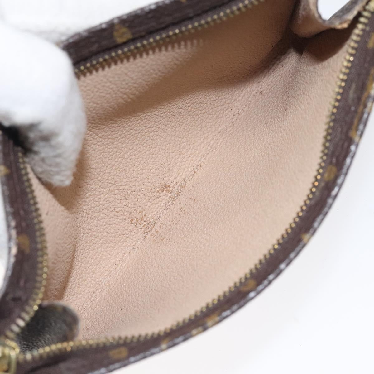 Louis Vuitton Pochette Accessoires Monogram Canvas, BROWN, CANVAS, Clutche & pouche