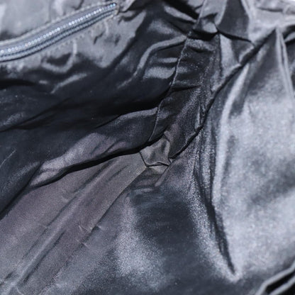 Prada Resin Handle Tote Tessuto, BLACK, NYLON, Tote bag