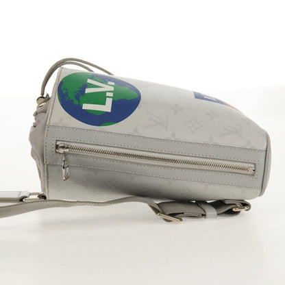 Louis Vuitton Chalk Sling Bag Limited Edition Logo Story Monogram Canvas, WHITE, CANVAS, Shoulder bag