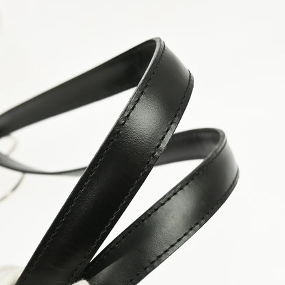 Louis Vuitton Saint Jacques Handbag Epi Leather, BLACK, LEATHER, Shoulder bag