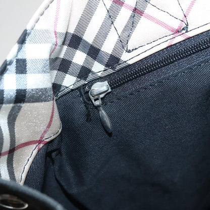 Burberry Nova Check Tote canvas check pattern, BLACK, CANVAS, Tote bag