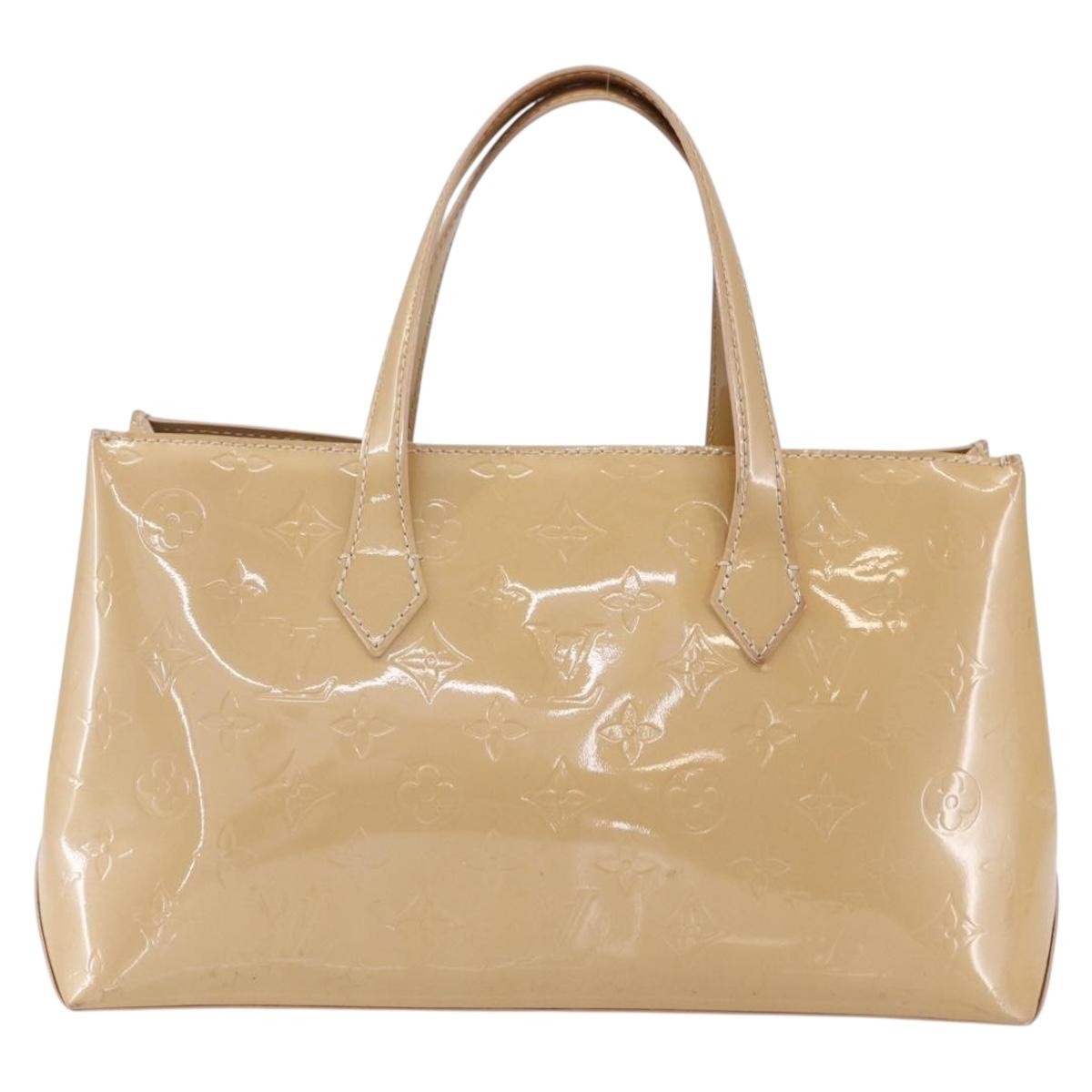 Louis Vuitton Wilshire Handbag Monogram Vernis, PINK, PATENT_LEATHER, Handbag