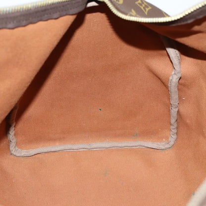 Louis Vuitton Keepall Bag Monogram Canvas, BROWN, CANVAS, Travel bag