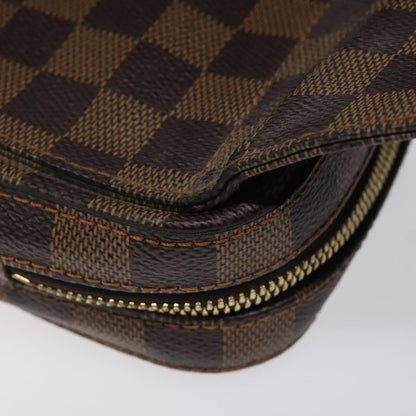 Louis Vuitton Geronimos Waist Bag Damier, BROWN, CANVAS, Shoulder bag